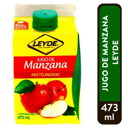Jugo De Frutas Leyde Jugo Leyde Manzana 473 ml