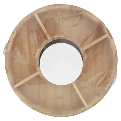 Bowl Para Snacks Con 5 Comaprtimentos