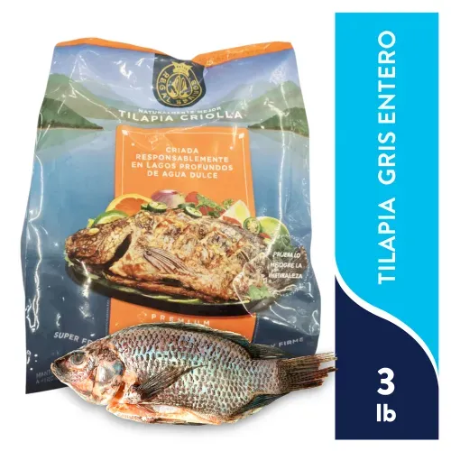 Tilapia Gris Empa 3lb