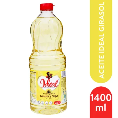 Aceite Ideal Girasol Ef 1400 Ml