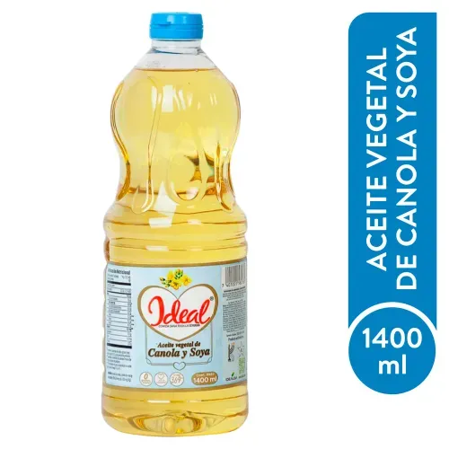 Aceite Ideal Canola Y Soya 1400ml