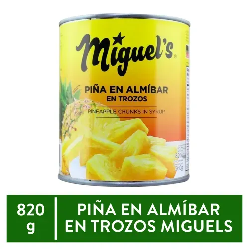 Pina Miguels En Trozos 820 g