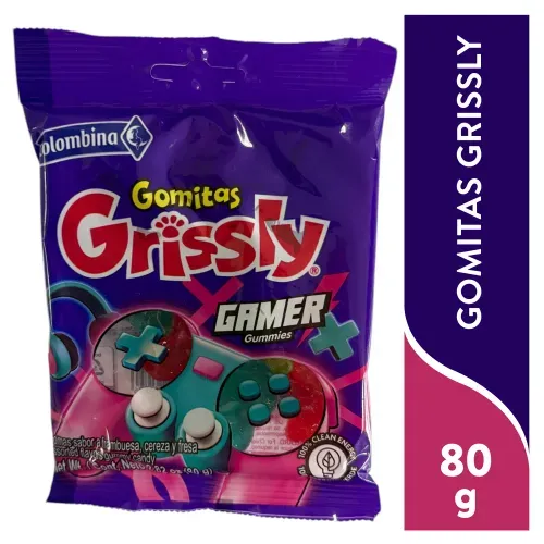 Gomita Grissly Gamer Colombina 80g