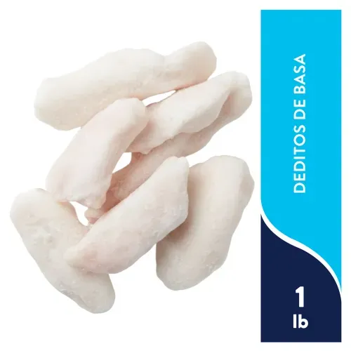 Deditos de Basa Congelado Empacado Lb