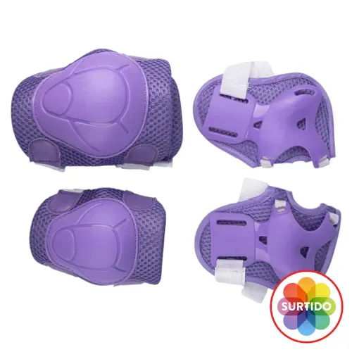 Set de rodilleras y soportes Athletic Works color surtido - 6 Pzas