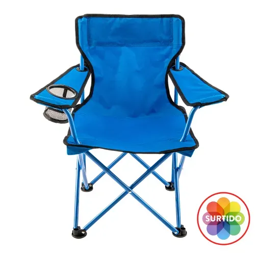 Silla para niños Ozark Trail con brazos con capacidad máxima de 56.6 kg en colores surtidos - 63.5 cm