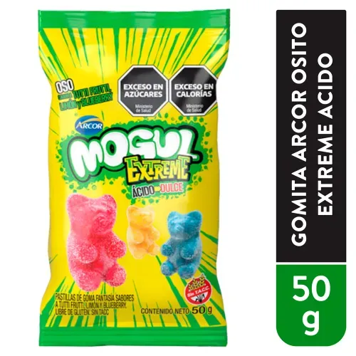 Gomita Arcor Osito Extreme Acido 50gr