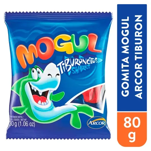 Gomita Mogul Arcor Tiburon 80gr