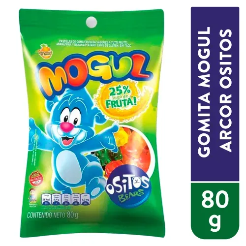 Gomita Mogul Arcor Ositos 80gr
