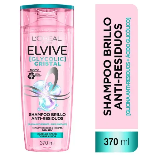 Shampoo L'Oréal Paris Elvive Glycolic Crystal 370 ml