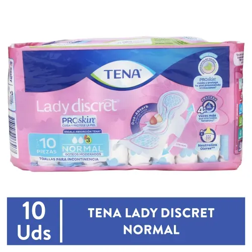 Lady Discret Tena Normal 10 Unidad