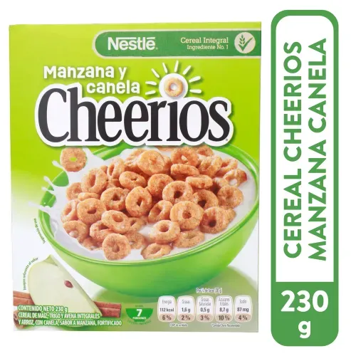 Cheerios Manzana Canela Cereal 230gr