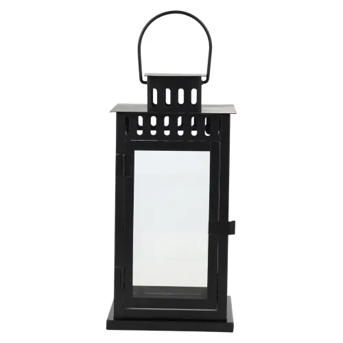 Ms Candelabro Metalico Negro 28cm