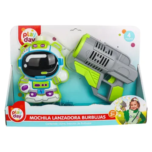 Mochila Lanzadora Burbujas Pd 150ml