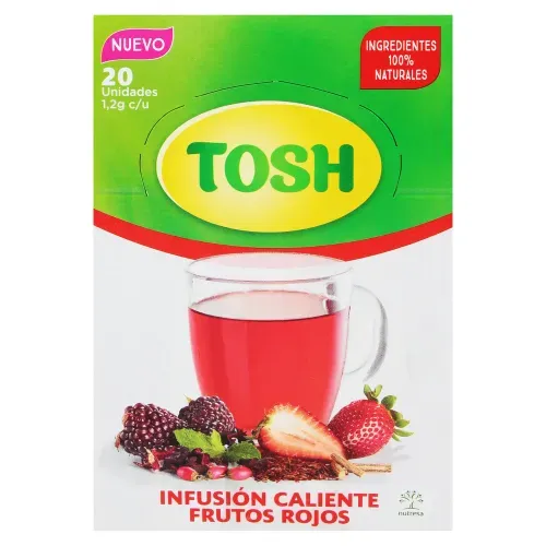 Infusión Tosh Frutos Rojos -24 g