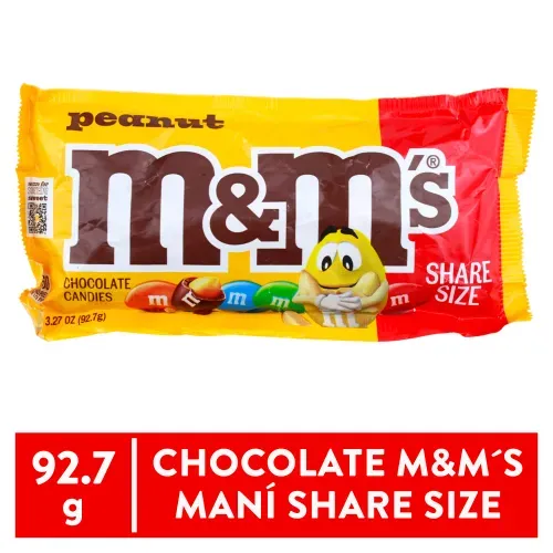 Chocolate M&Ms Mani Share Size - 92.7gr