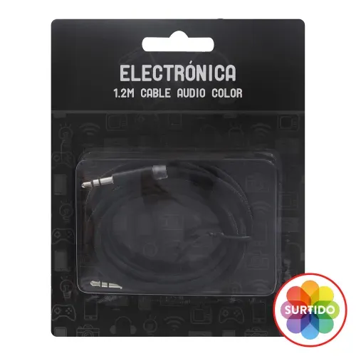 Cable De Audio Tipo Tela 1.2M