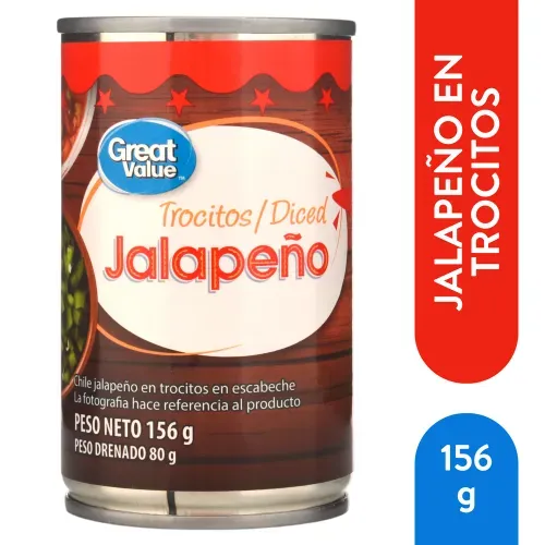 Gv Jalapeno Trocitos En Escabeche 156 Gr
