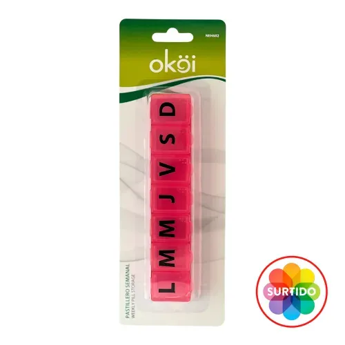Okoi Pastillero Semanal Color
