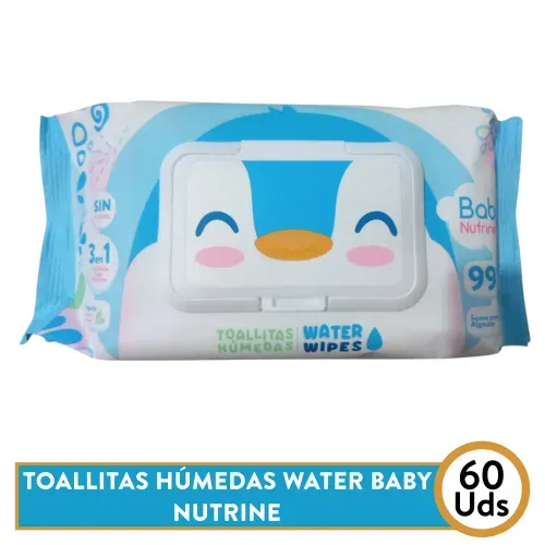Toalla Humeda Water Baby Nutrine 60ea