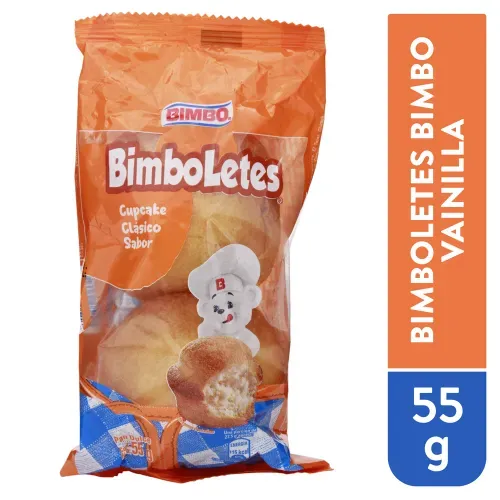 Cupcake Bimbo Bimbolete Vainilla - 55 g
