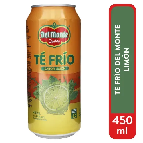 Té Frío Del Monte limón lata -450 ml