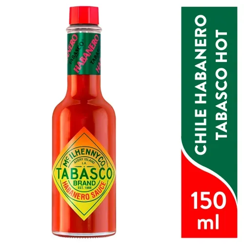 Chile Habanero Tabasco Hot 150 Ml