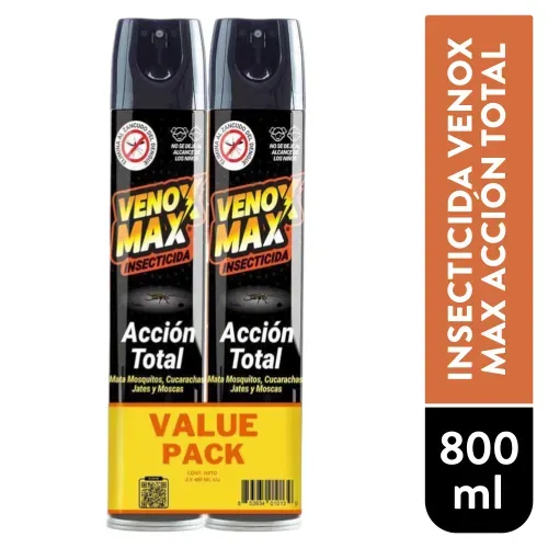 Insecticida Pac Venox Max Acci Tot 400ml