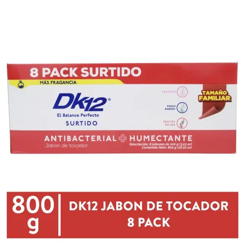 Jabón Dk12 De Tocador Surtido - 800 g