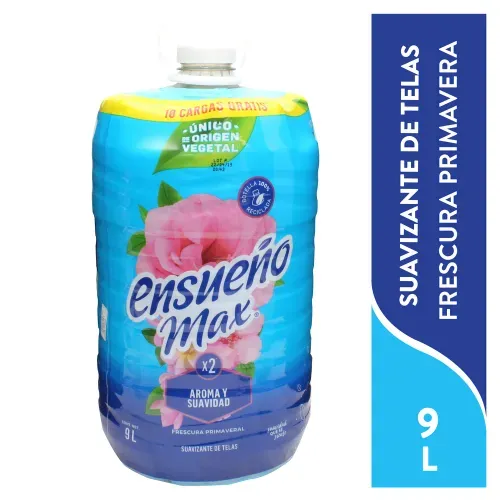 Suavizante Ensueño Max Frescura Primaveral - 9 L