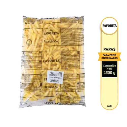 Papas Favorita para Freir Congeladas - 2500 g