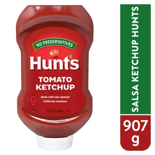 Salsa Ketchup Hunts 32 Oz 907gr