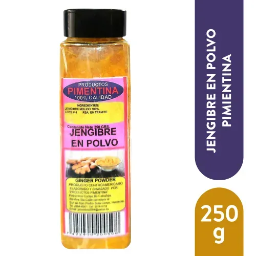 Jengibre En Polvo Pimentina 180 Gr
