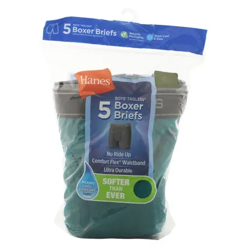P5 Boxer Brief Nino Hanes Surtido s