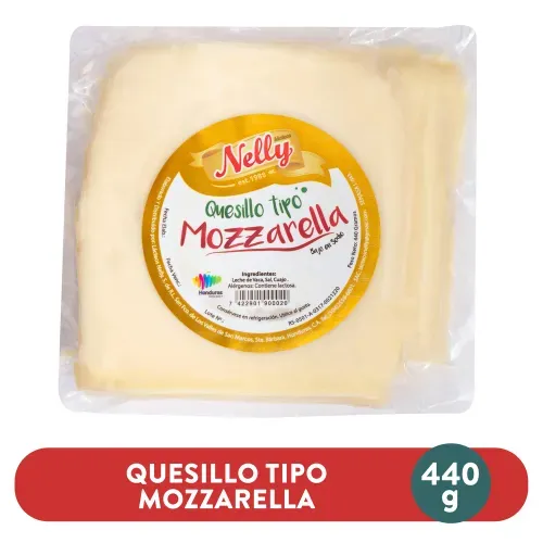 Quesillo Nelly Tipo Mozarella - 440 g