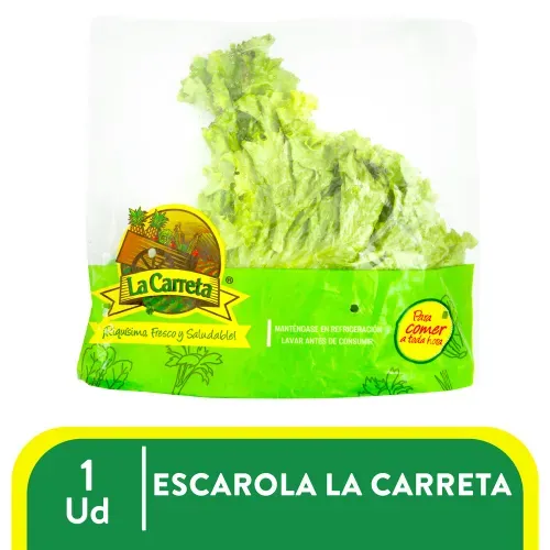 Escarola La Carreta Amarilla Embolsada  - 1 Unidad