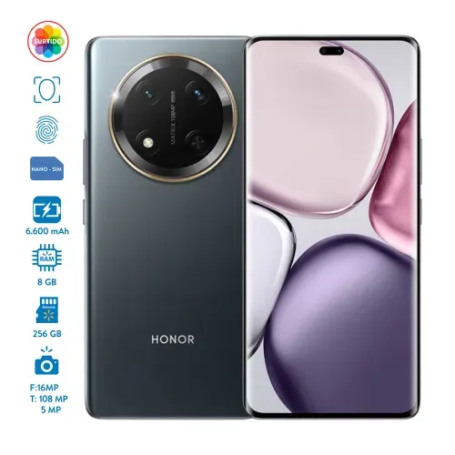 Celular Honor Magic 7 Lite 8GB RAM 256GB Almacenamiento