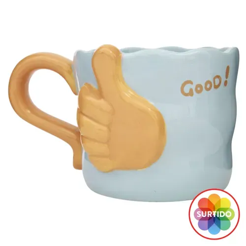 Ms Taza De Ceramica 3d 430ml