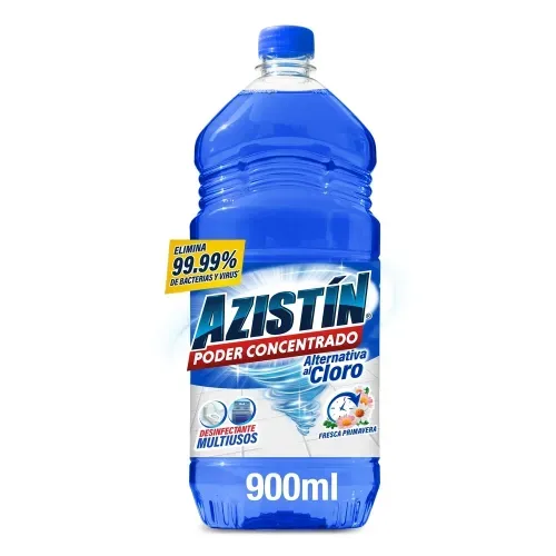 Desinfectante Azistín Multiusos Poder Concentrado Alternativa al Cloro - 900 ml