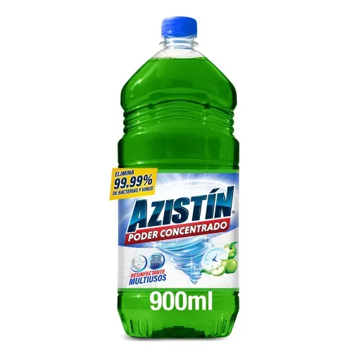Desinfectante Azistin Multiusos Poder Concentrado Manzana - 900 ml