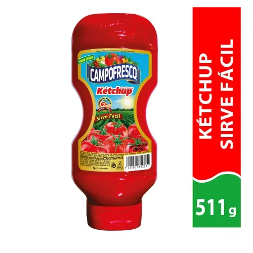 Kétchup Campofresco Sirve Fácil - 511 g
