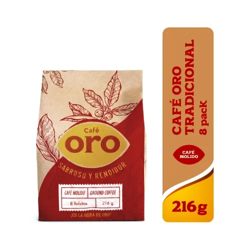 Cafe Oro Molido Torrefacto - 216 g