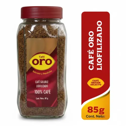 Caf Soluble Oro Liofilizado - 85 g