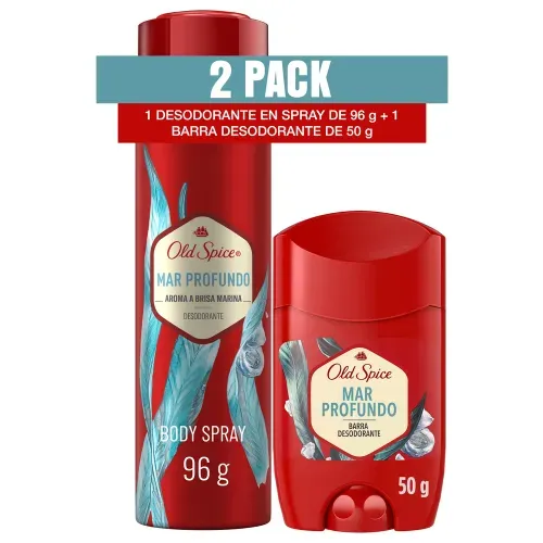 Deo Pack Old Spice Mar Profundo 246 g