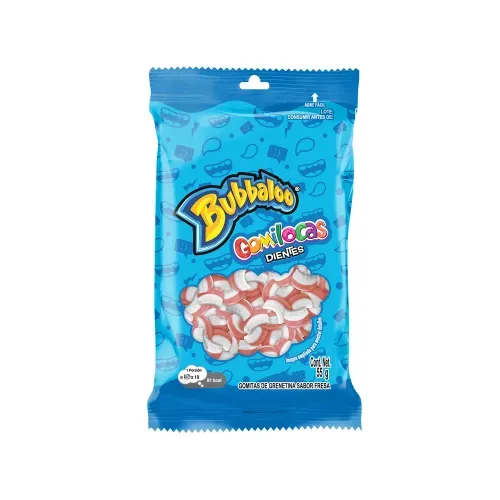 Bubbaloo Gomilocas Dientes 55gr