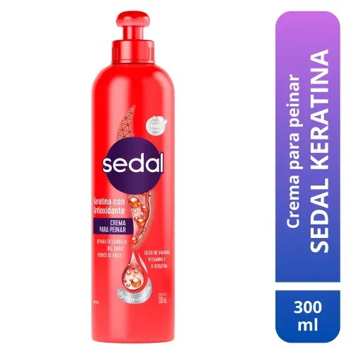 Crema para Peinar Sedal Keratina en Crema - 300 ml