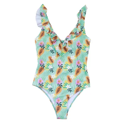 Traje De Bano Familia Verde