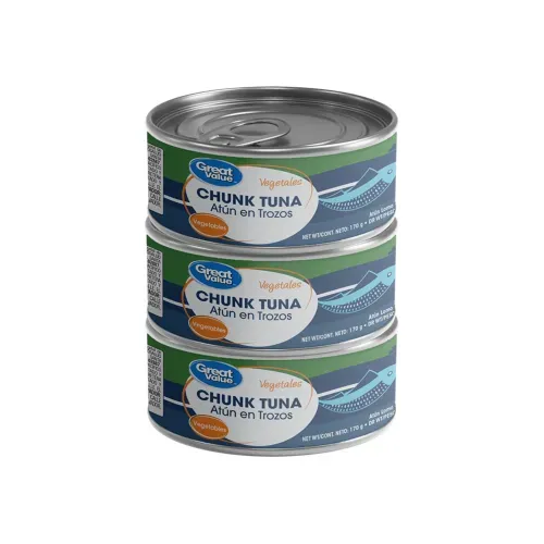 Atún En Trozos Con Vegetales Great Value 3 Pack - 420 g