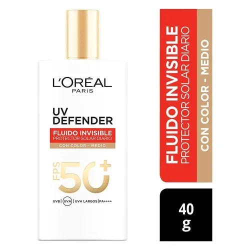 Loreal Uv Defender Fluido Media 40g