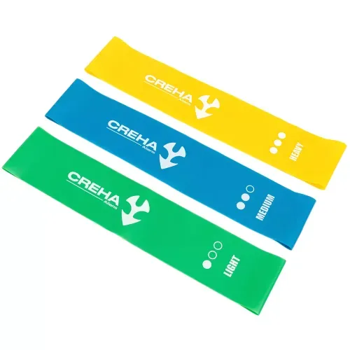 Set Creha de 3 Bandas De Resitencia Basica